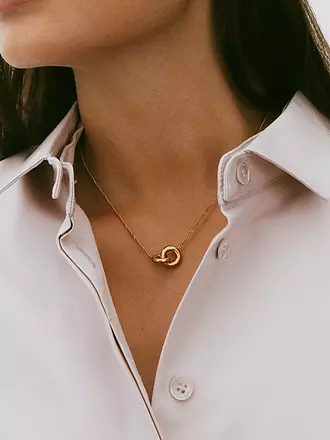 EDBLAD | Halskette CHUNKY ETERNAL NECKLACE Gold | 